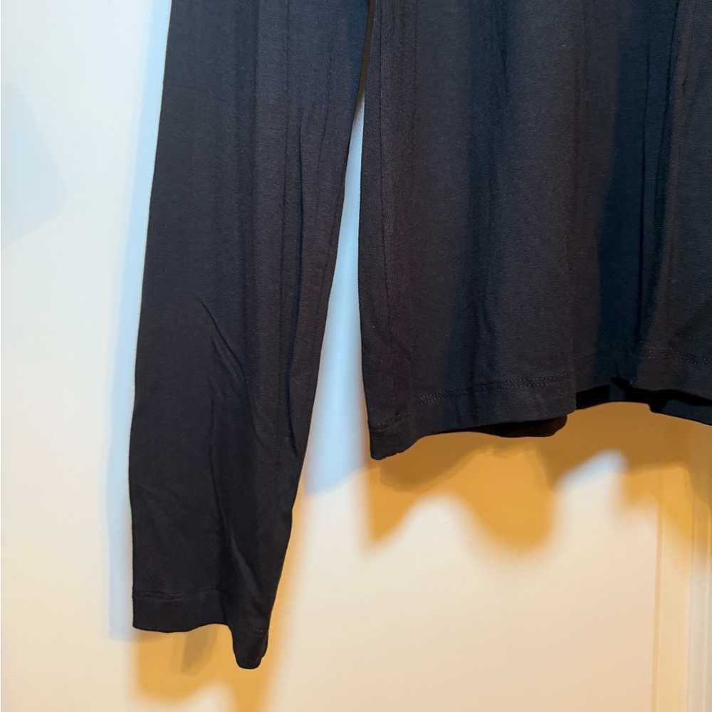 BRAND NEW Black Turtleneck Sweater by Banana Republic Long Sleeves Women’s Sz L - Picture 2 of 4